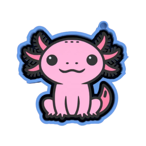 Axolotl Freshie Mold