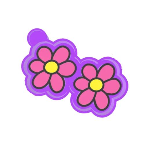 Flower vent clip Freshie Mold