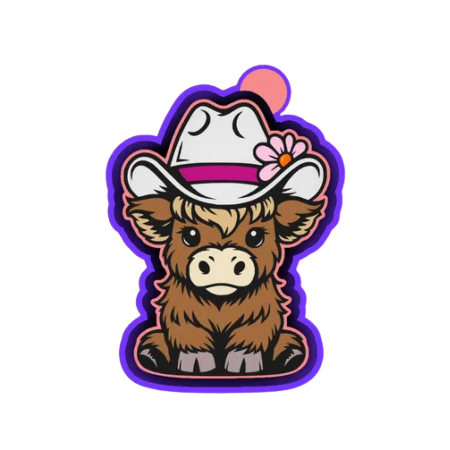 Highland Cow Freshie Mold