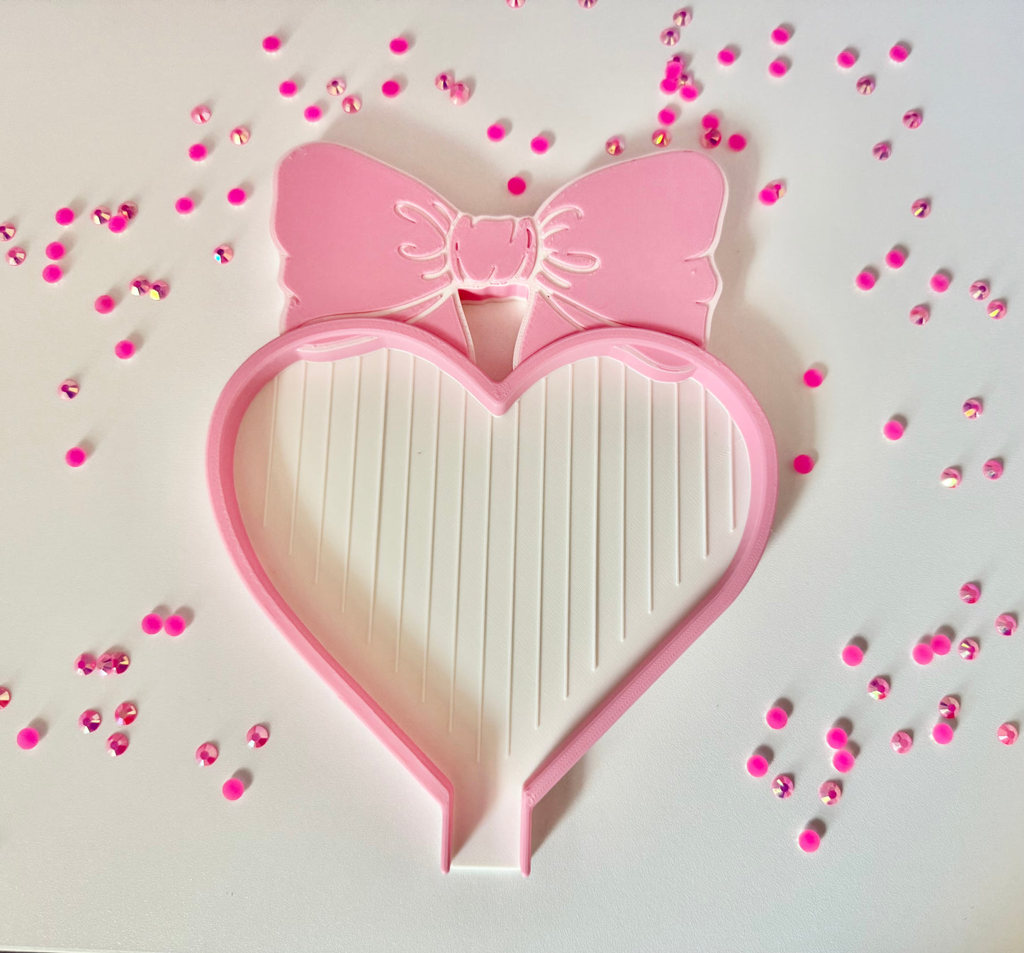 Bow Rhinestone Tray