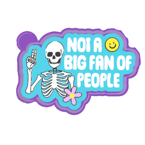 Not a big fan of people Freshie Mold