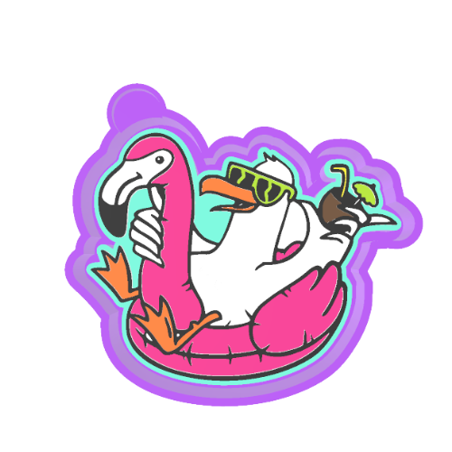 Bird Floaty Freshie Mold