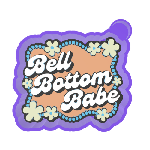 Bell bottom babe Freshie Mold