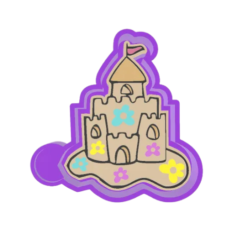 Sand Castle Freshie Mold