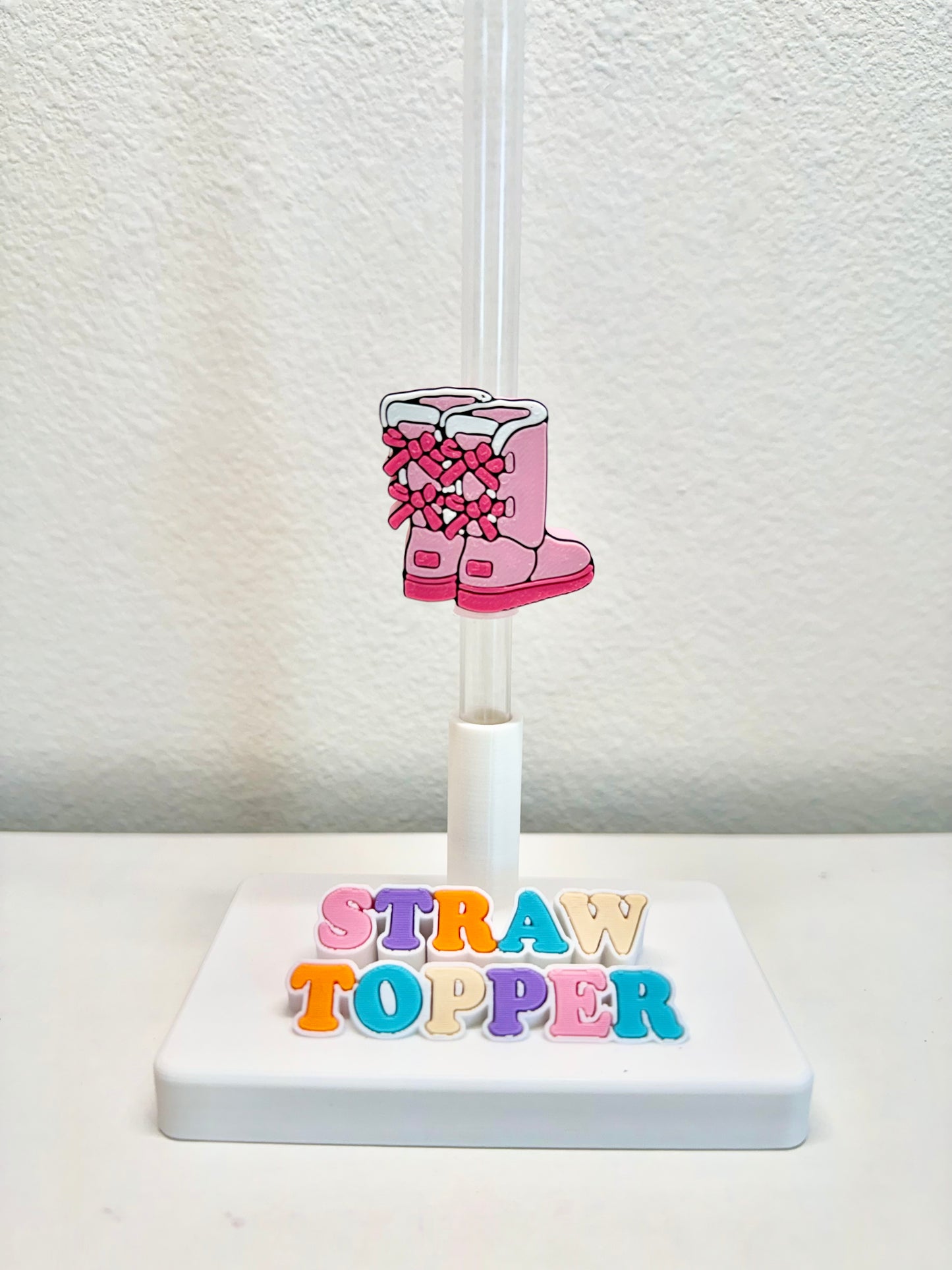 Cozy Boots straw topper