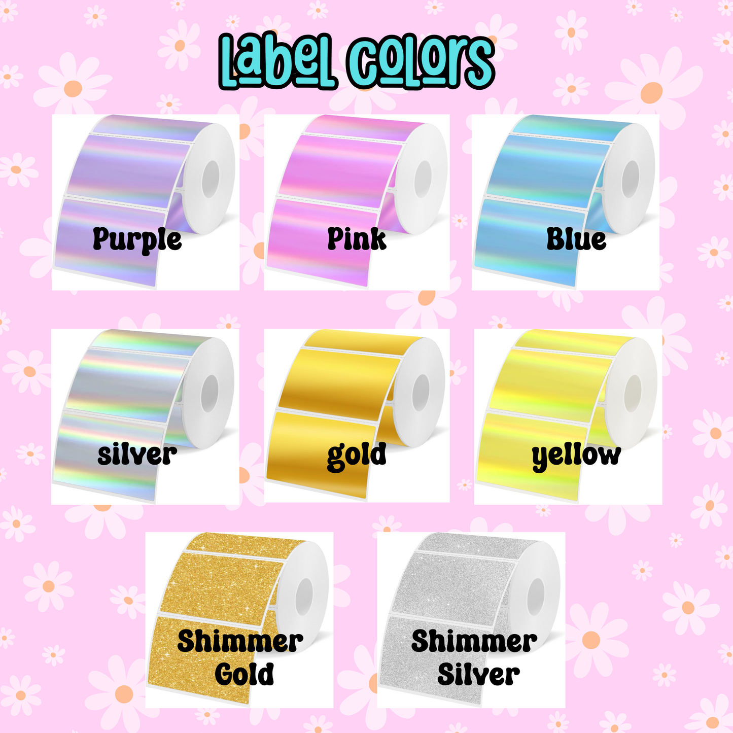 Good Smells Inside Holographic Label sticker (3"X 2")