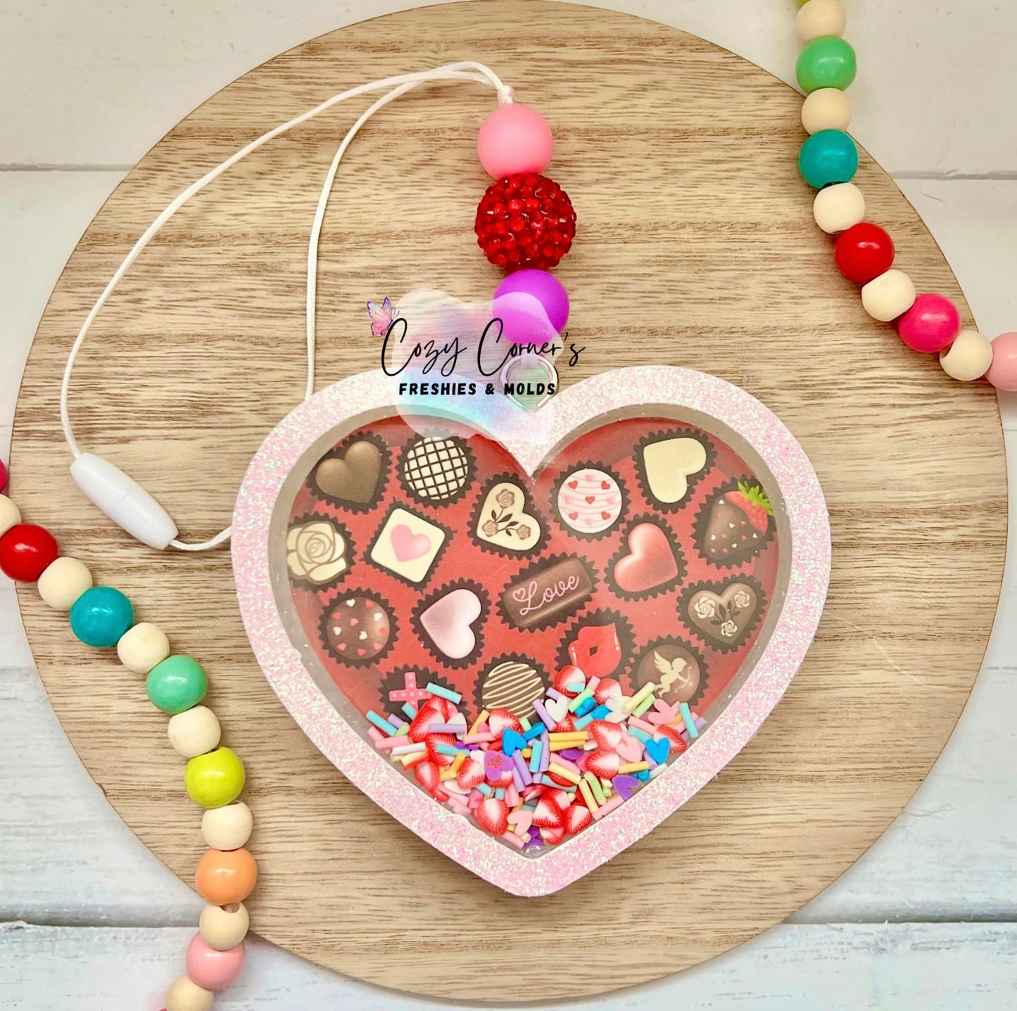 Valentine's Day Sweets insert for Heart Shaker