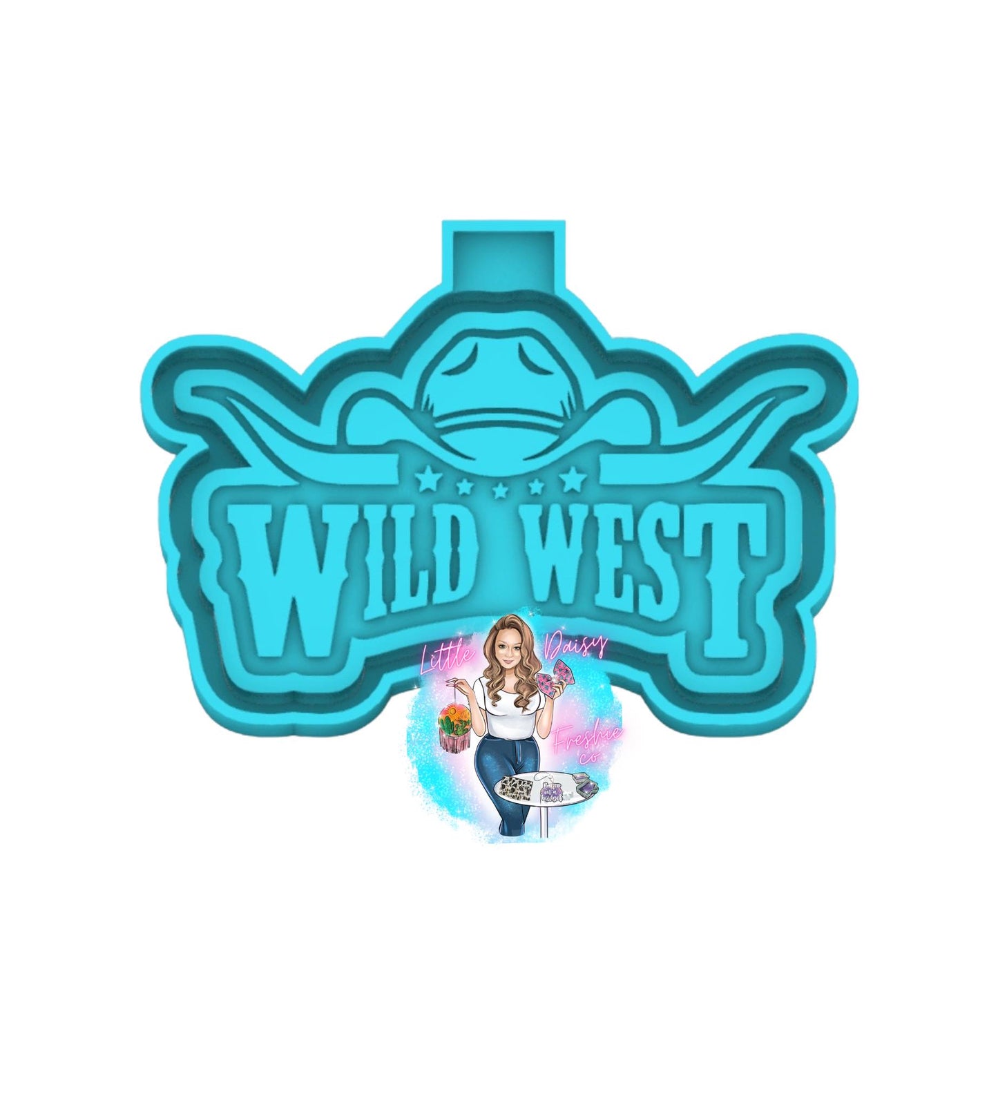 Wild West Freshie Mold