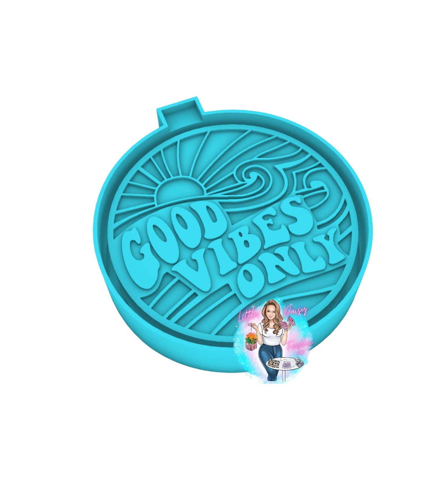 Good Vibes Freshie Mold
