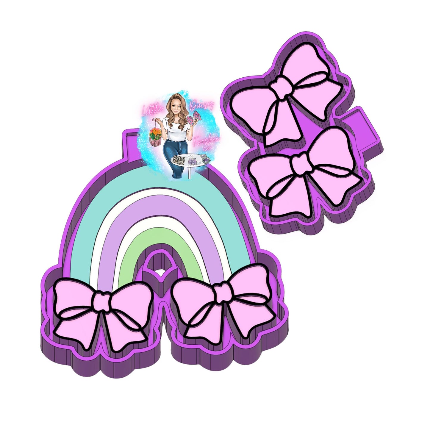 Rainbow Mold and Vent Clips set