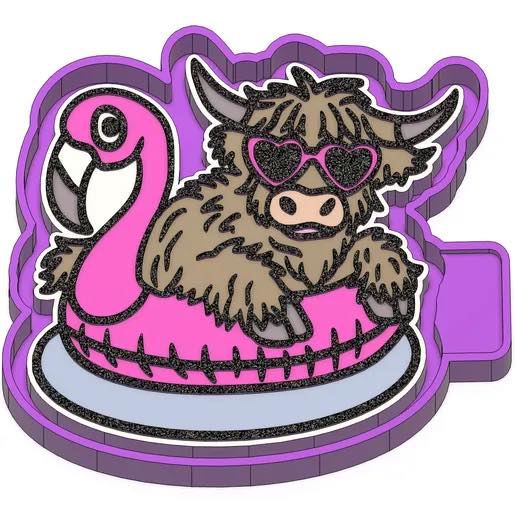 Highland Floaty Freshie Mold