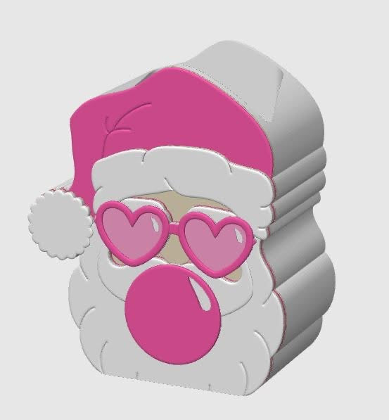 Santa BBW Soap Dispenser Holder