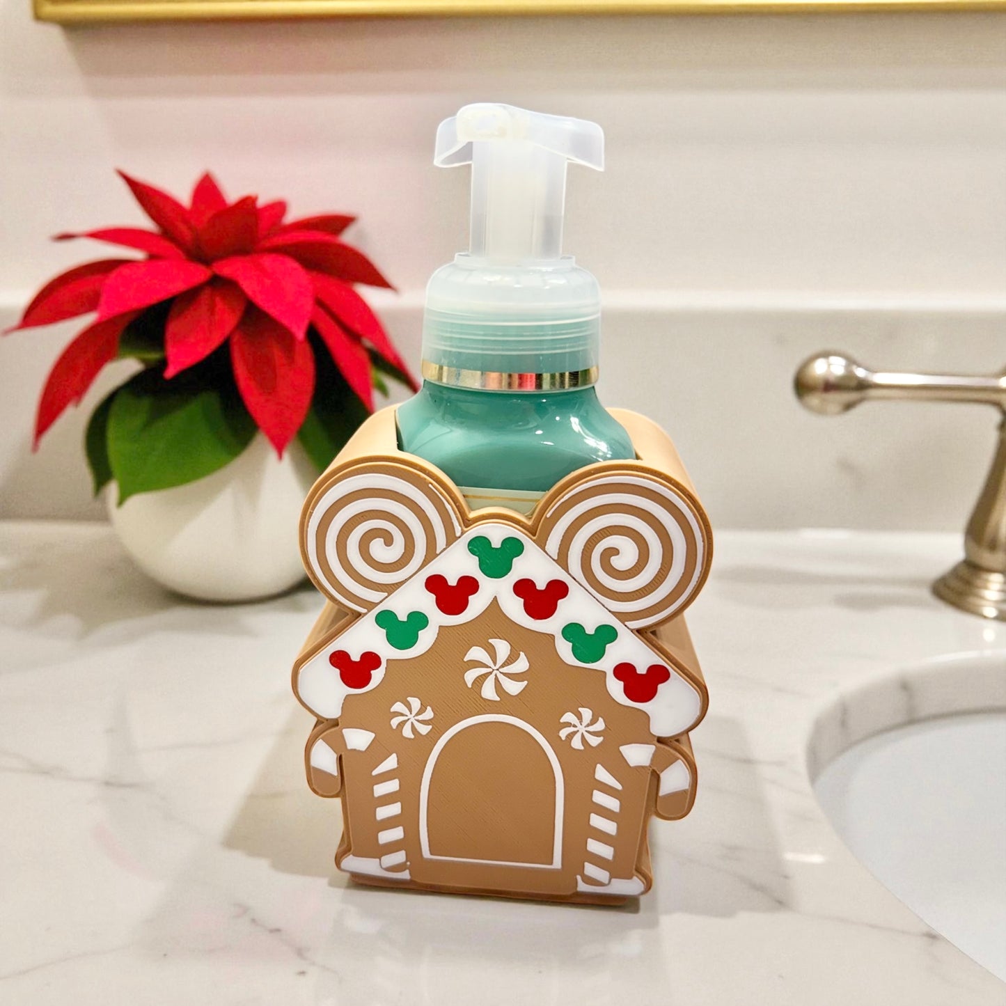 Gingerbread house BBW Soap Dispenser Holder