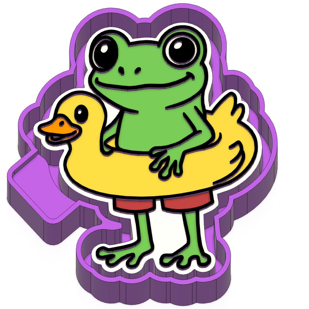 Frog Freshie mold