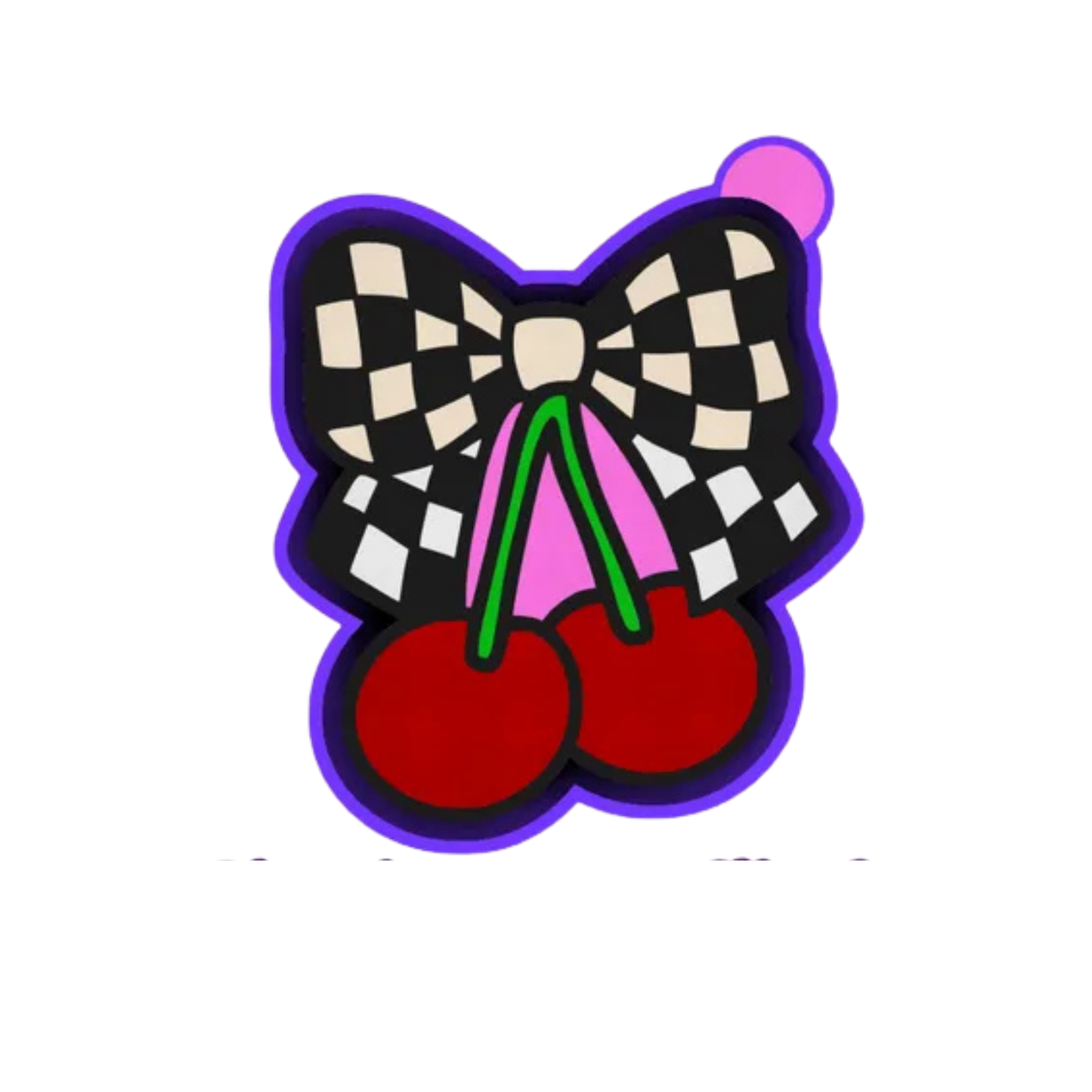 Checkered cherries Freshie Mold