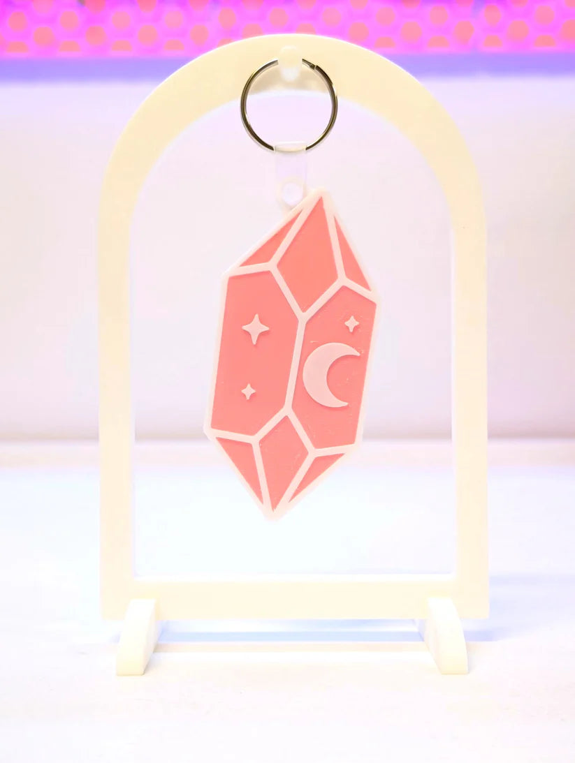 Crystal NFC Keychain
