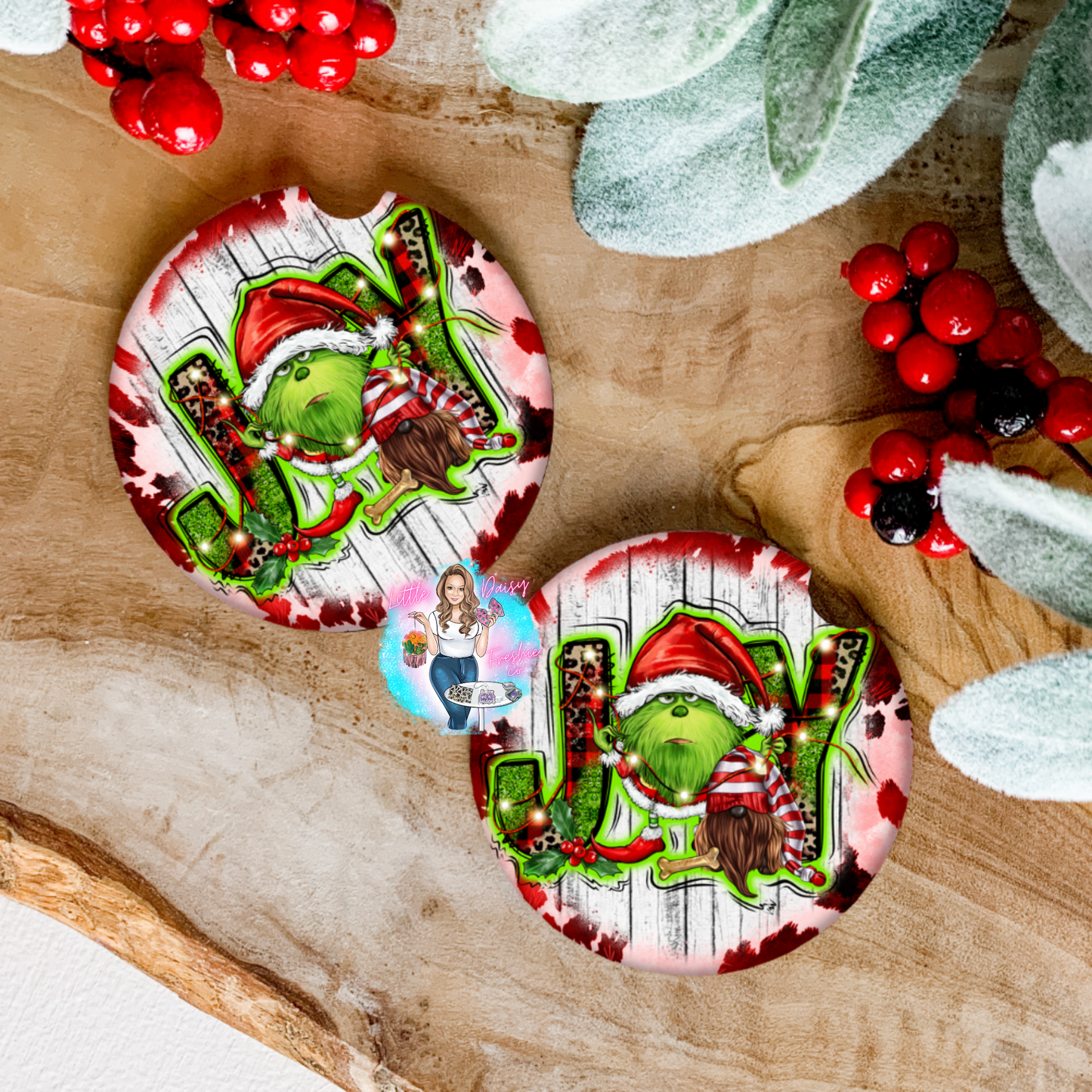 Christmas Car Coasters