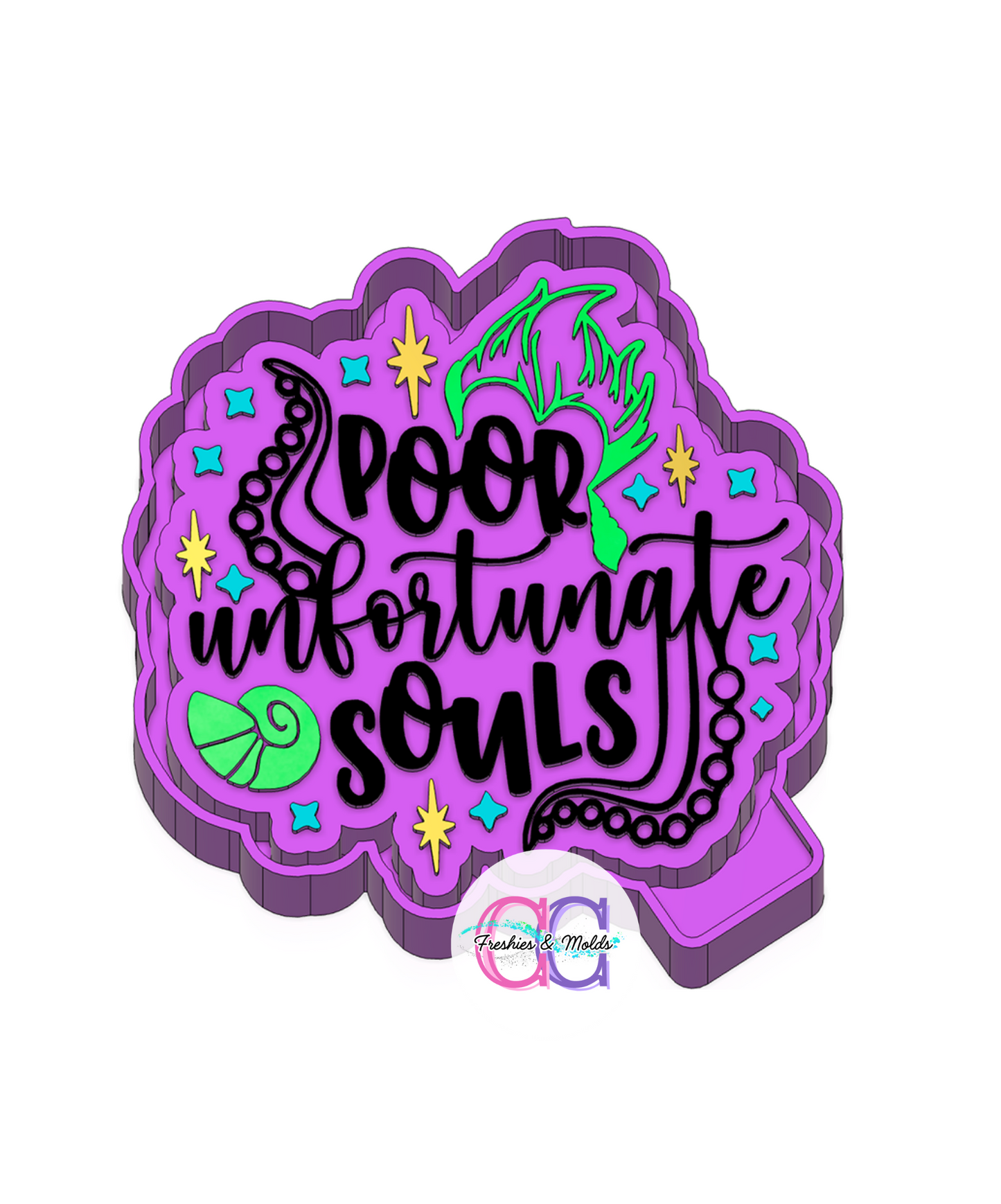 Poor unfortunate souls Freshie Mold (VIP)