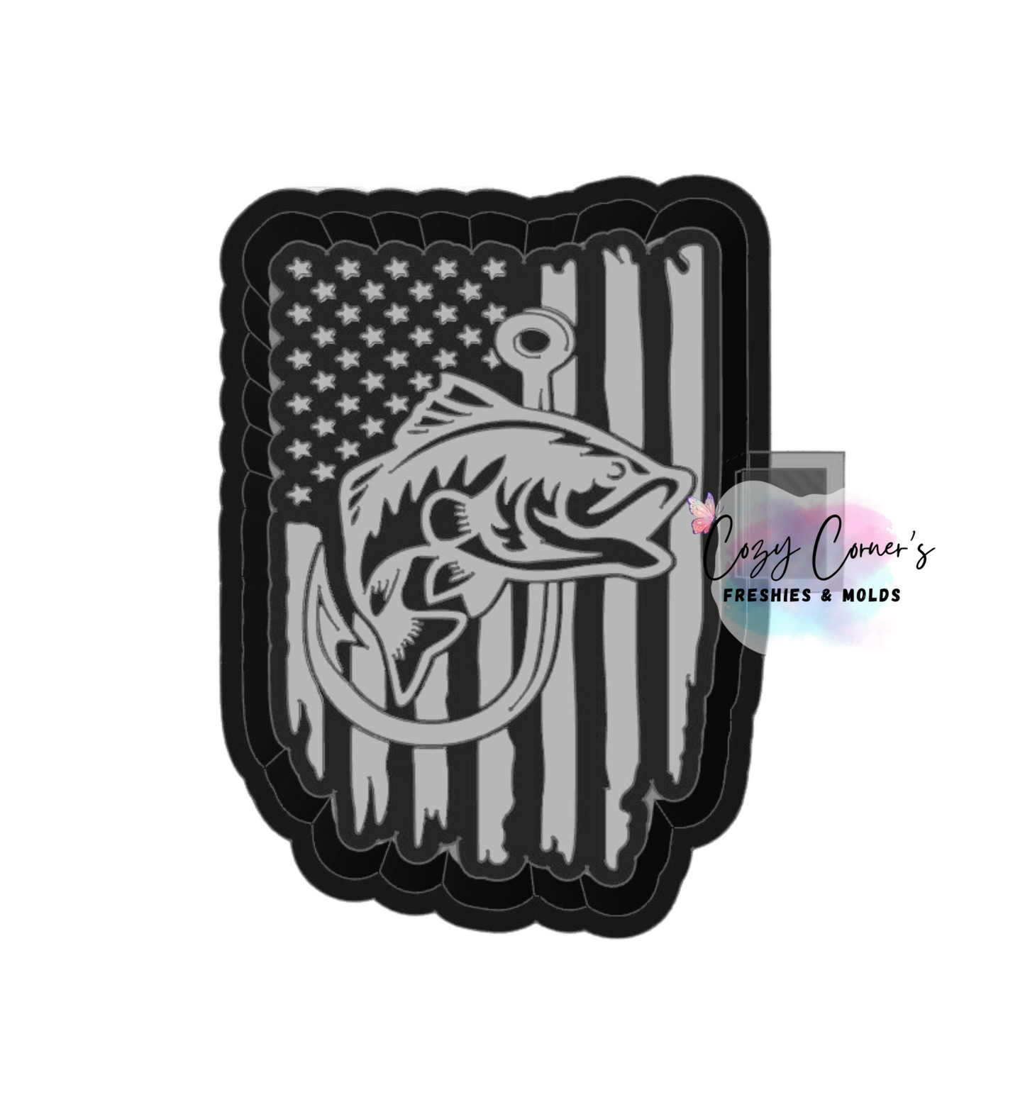 Fishing Freshie Mold