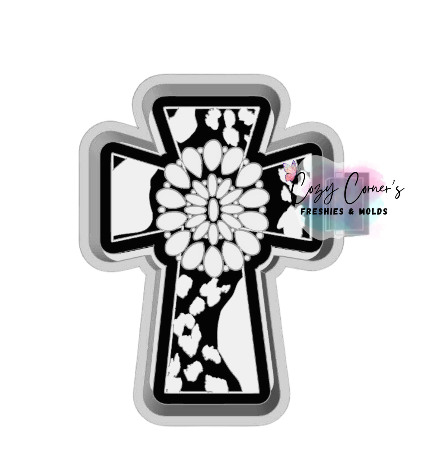 Cross Freshie Mold
