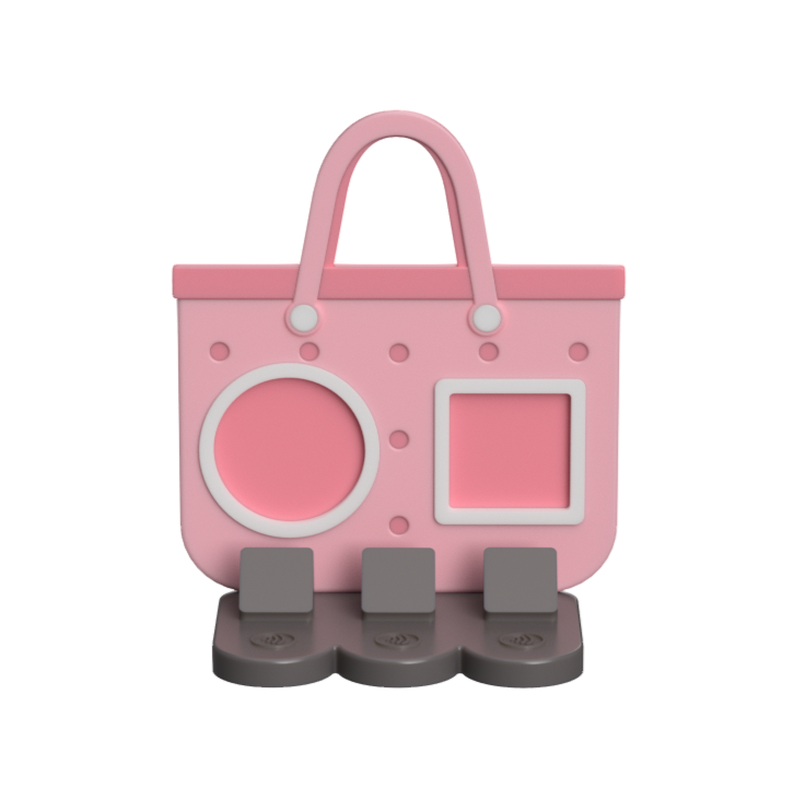 Tote NFC Stand- 2 Frames- (Design your NFC stand- You Choose base type)