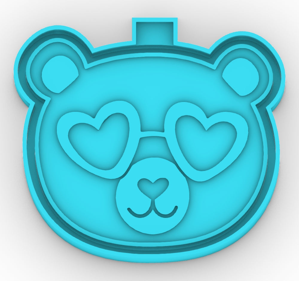 Bear Valentine Mold