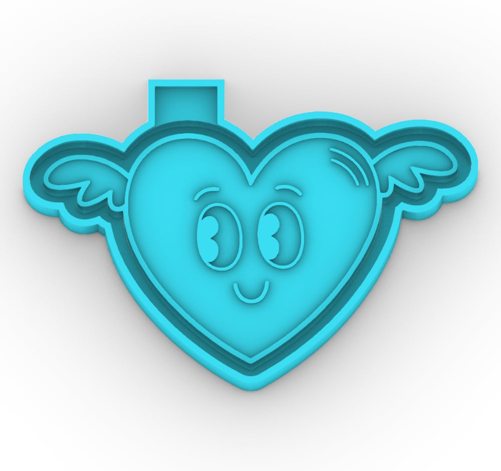 Retro Cupid Valentine Mold