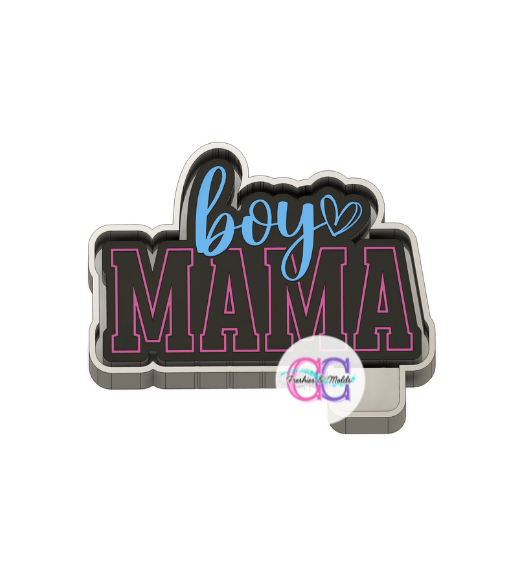 Boy Mama Freshie Mold