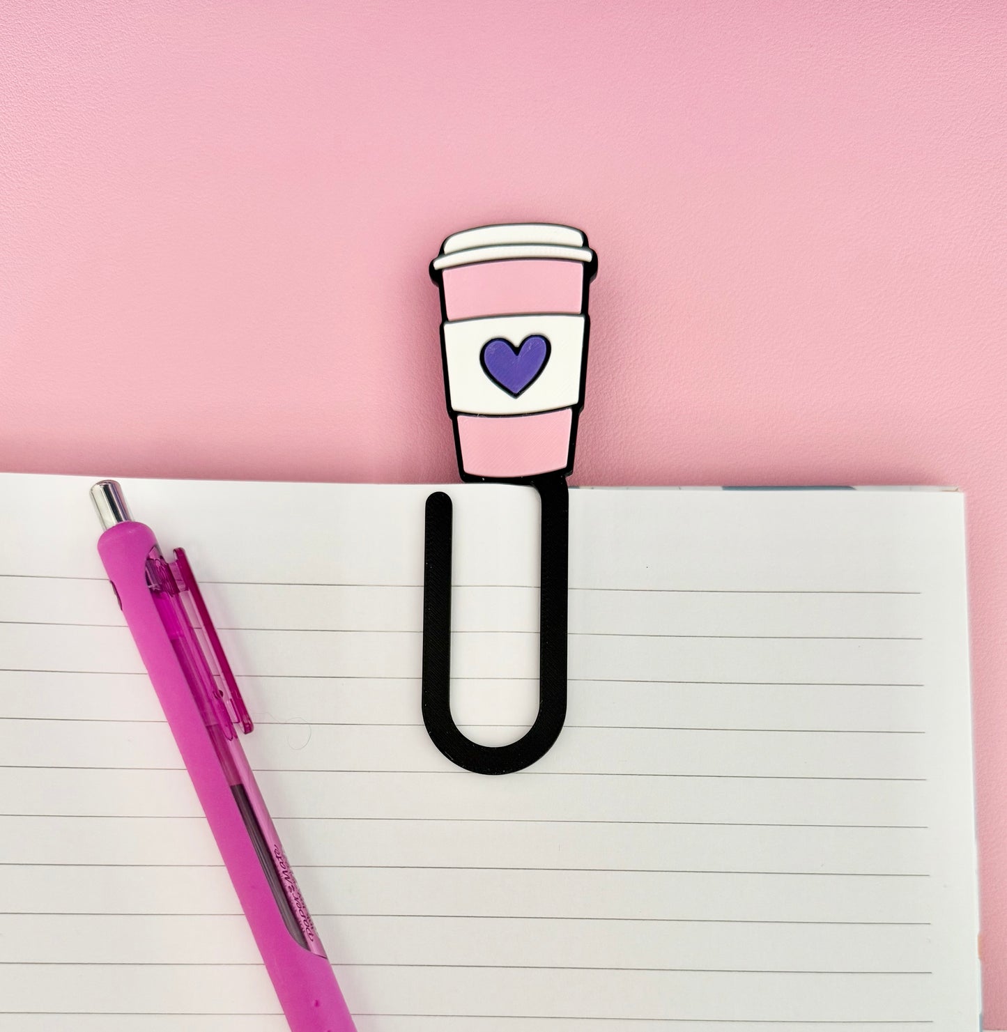 Coffee paper clip/Book mark