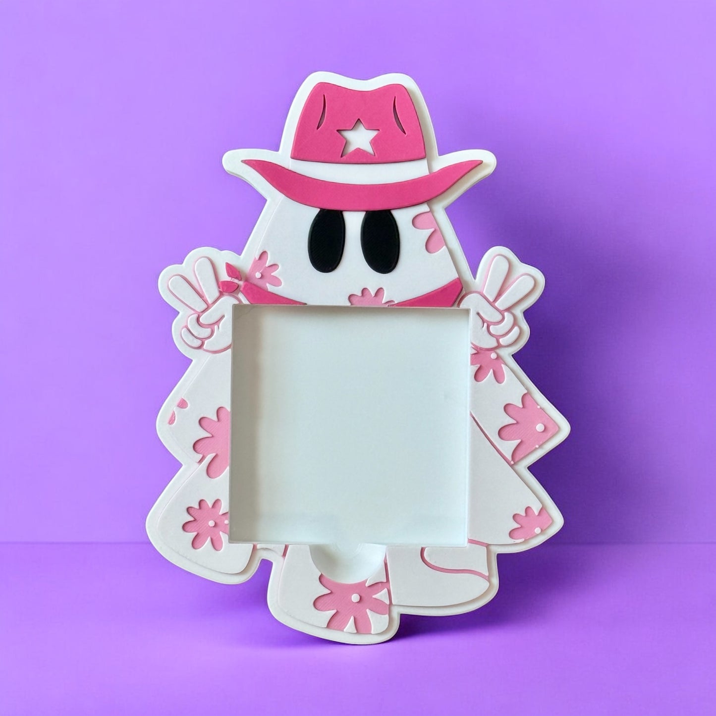 Western Ghost Sticky Note Holder