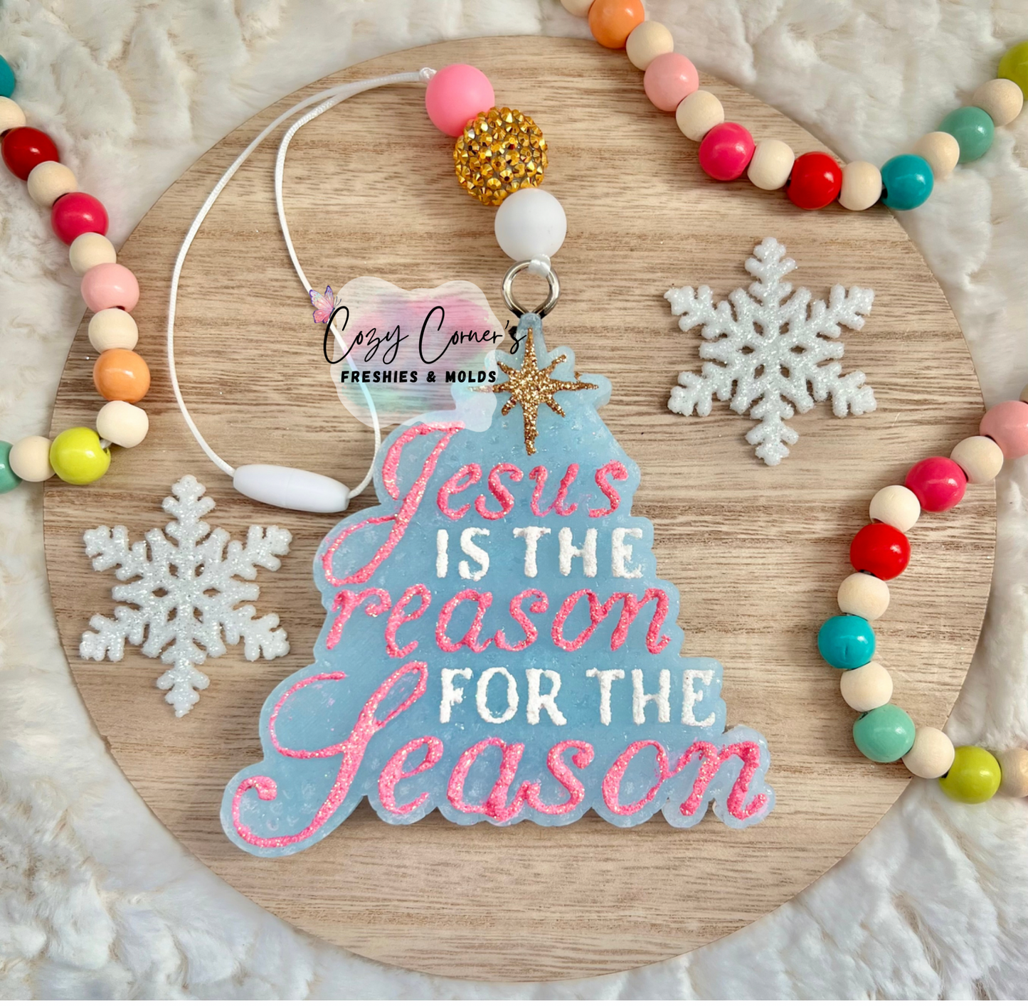 Jesus is the reason Christmas freshie mold