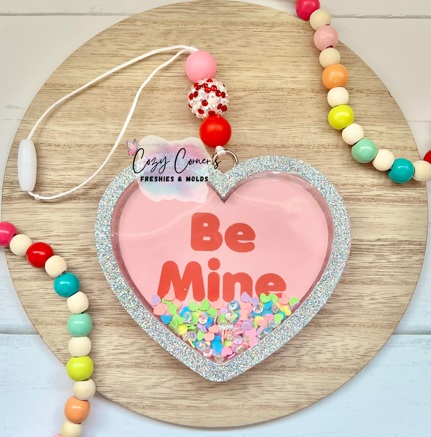 Heart Shape Freshie Shaker Mold