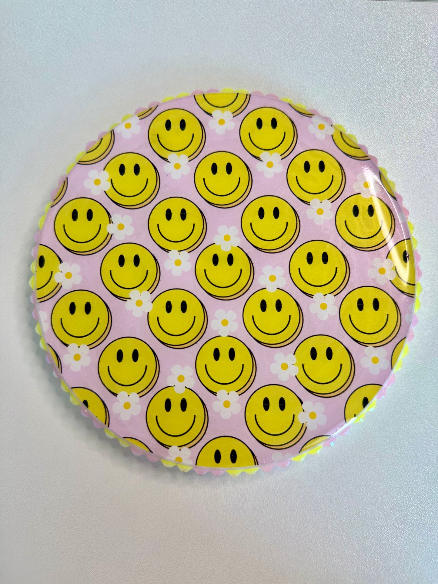 Designed Freshie spinner- Smiley Face (READY TO SHIP)