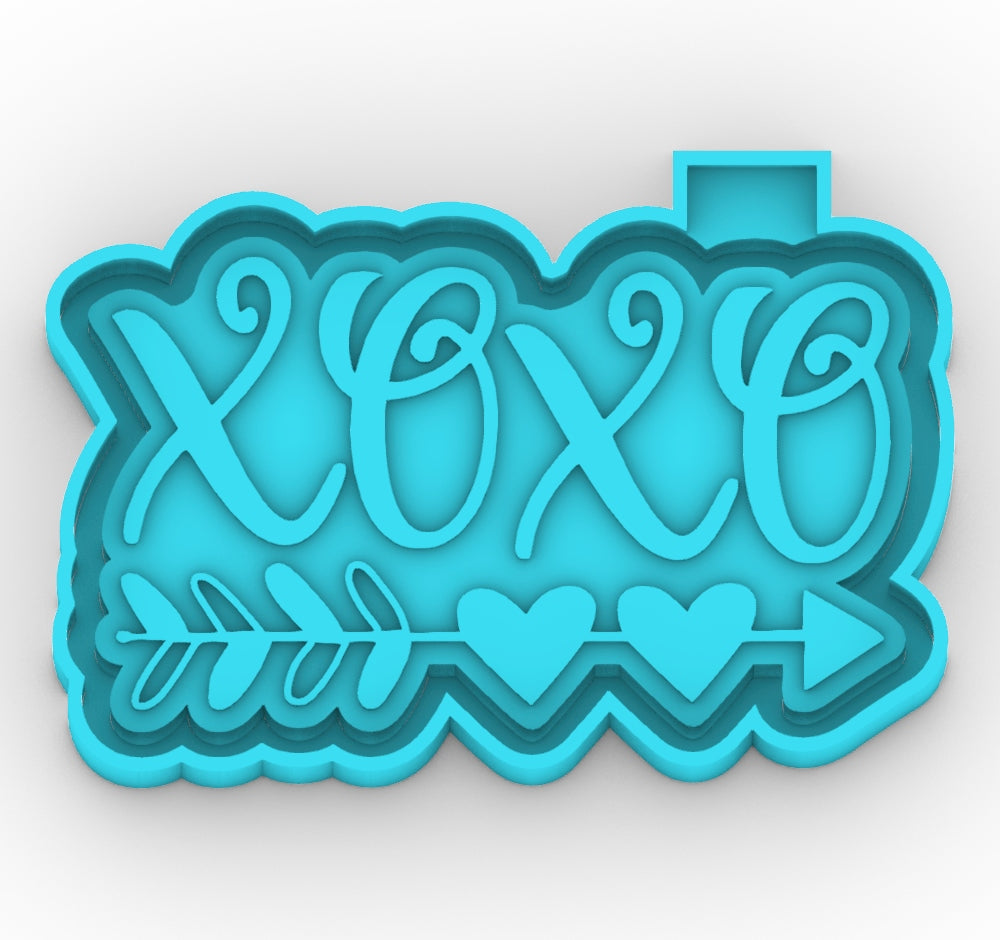 XOXO Valentine Mold