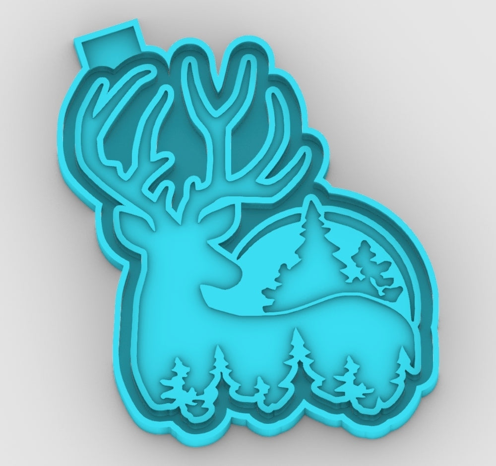 Deer Freshie mold