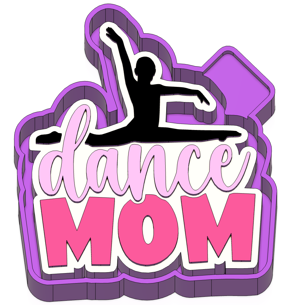 Dance Mom Freshie Mold