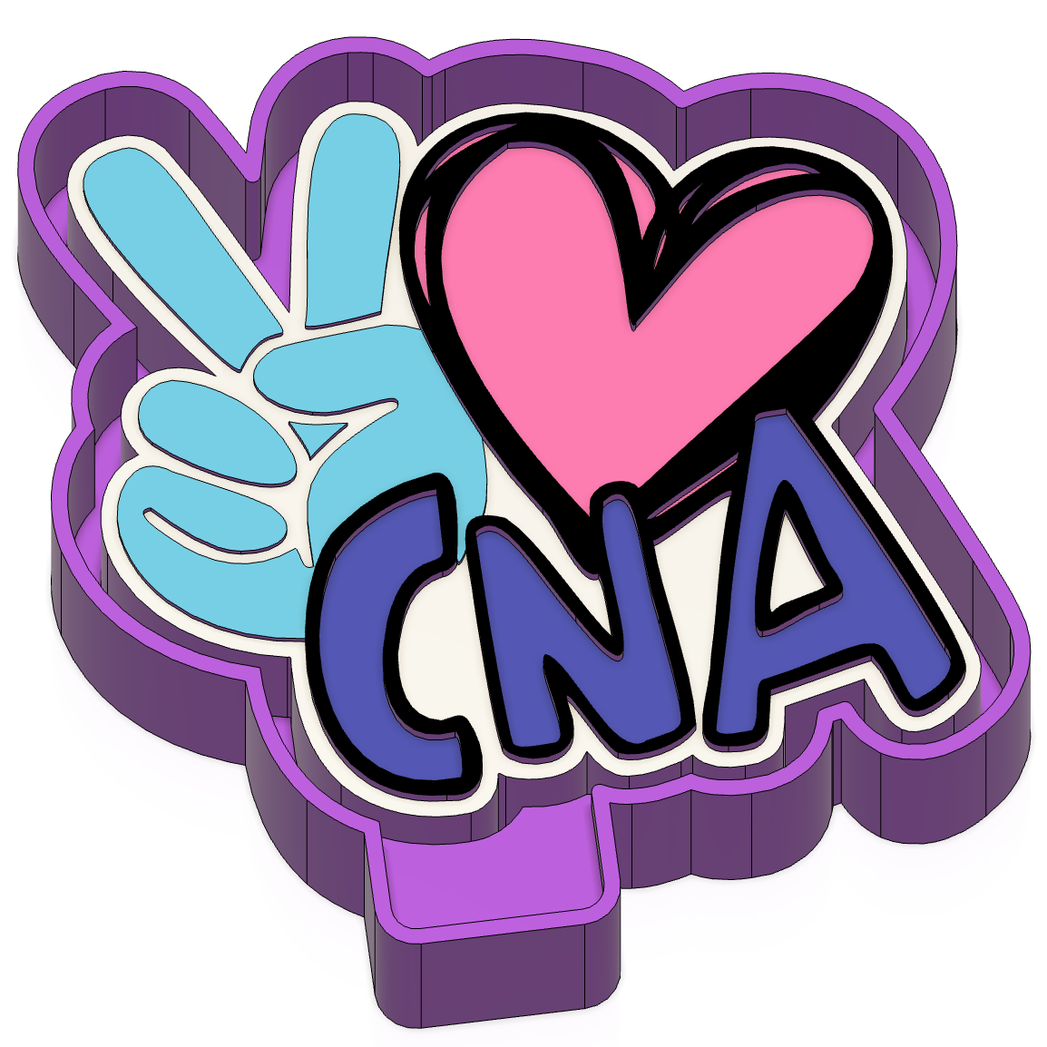 CNA Freshie Mold