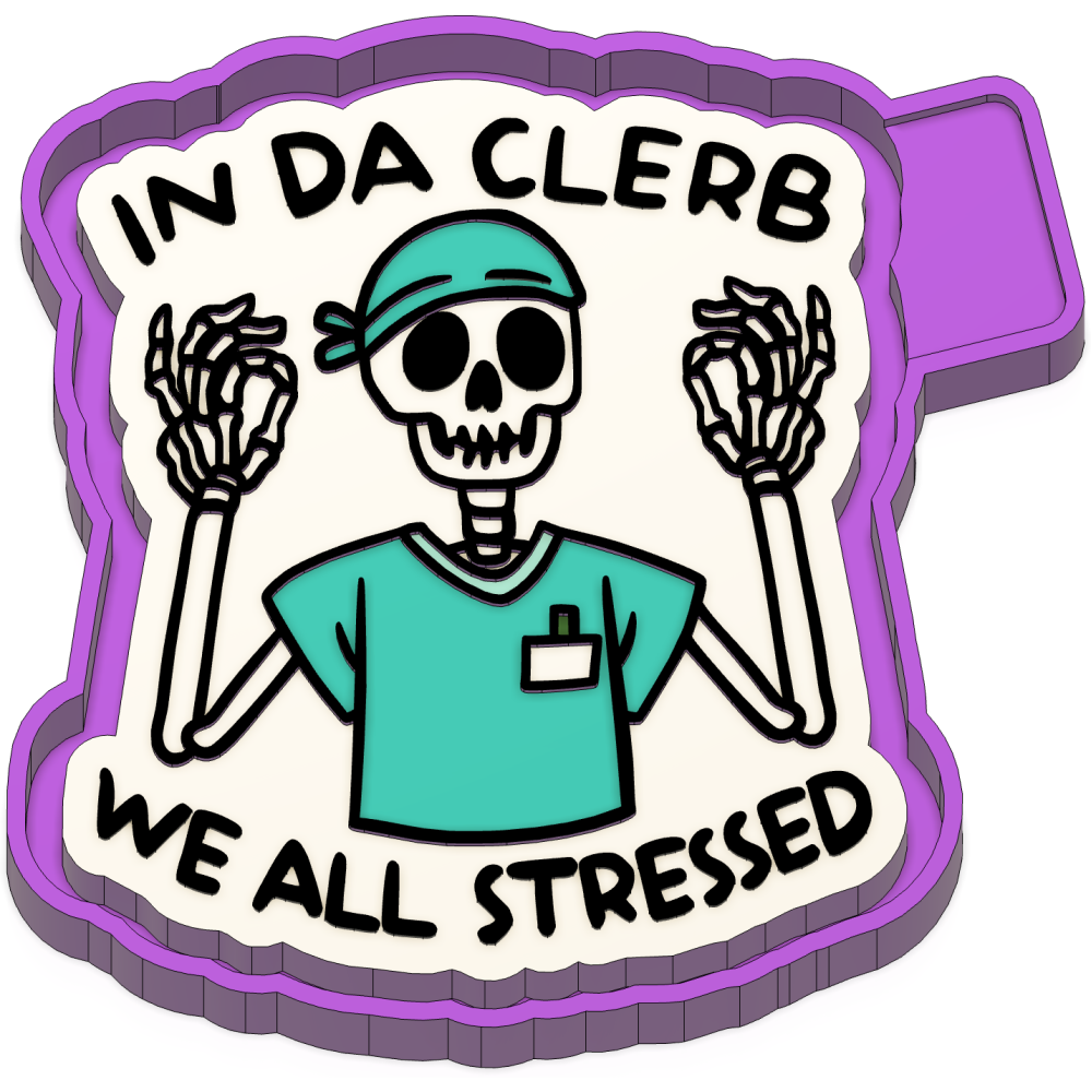 in da clerb we all stressed nurse Freshie mold