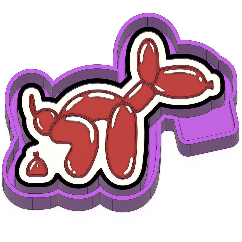 balloon dog Freshie mold