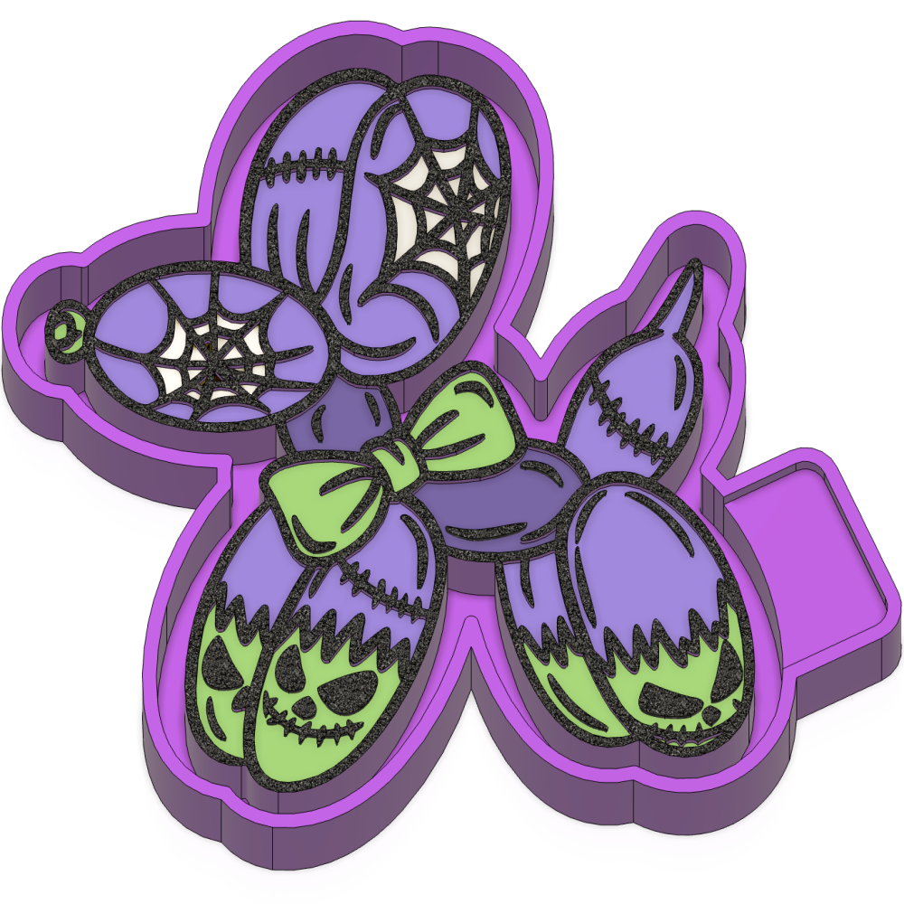 Halloween Balloon Dog Freshie mold