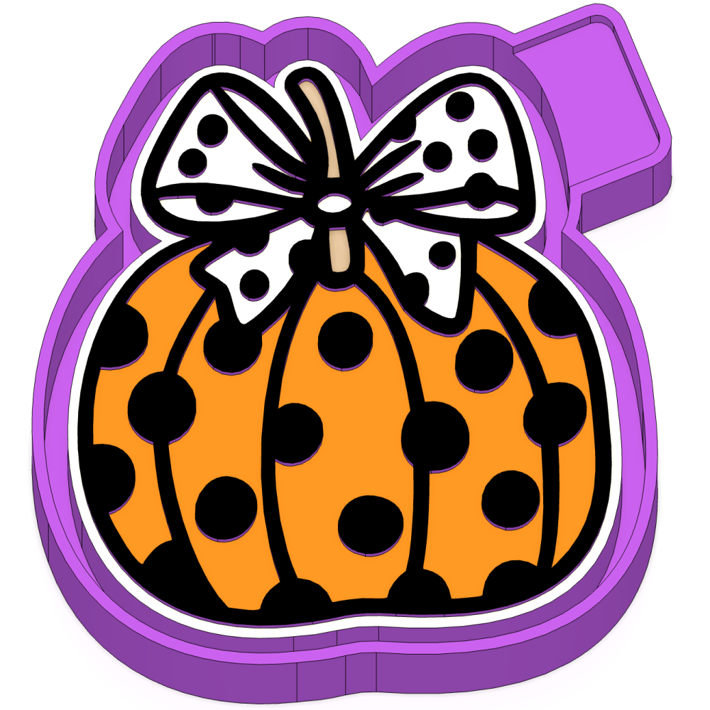 Pumpkins Freshie mold