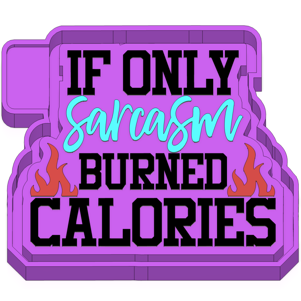 Sarcasm Freshie Mold