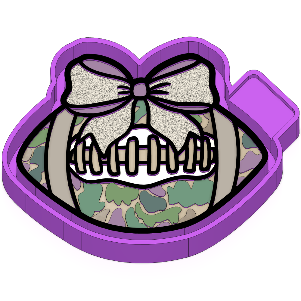 Football Freshie Mold