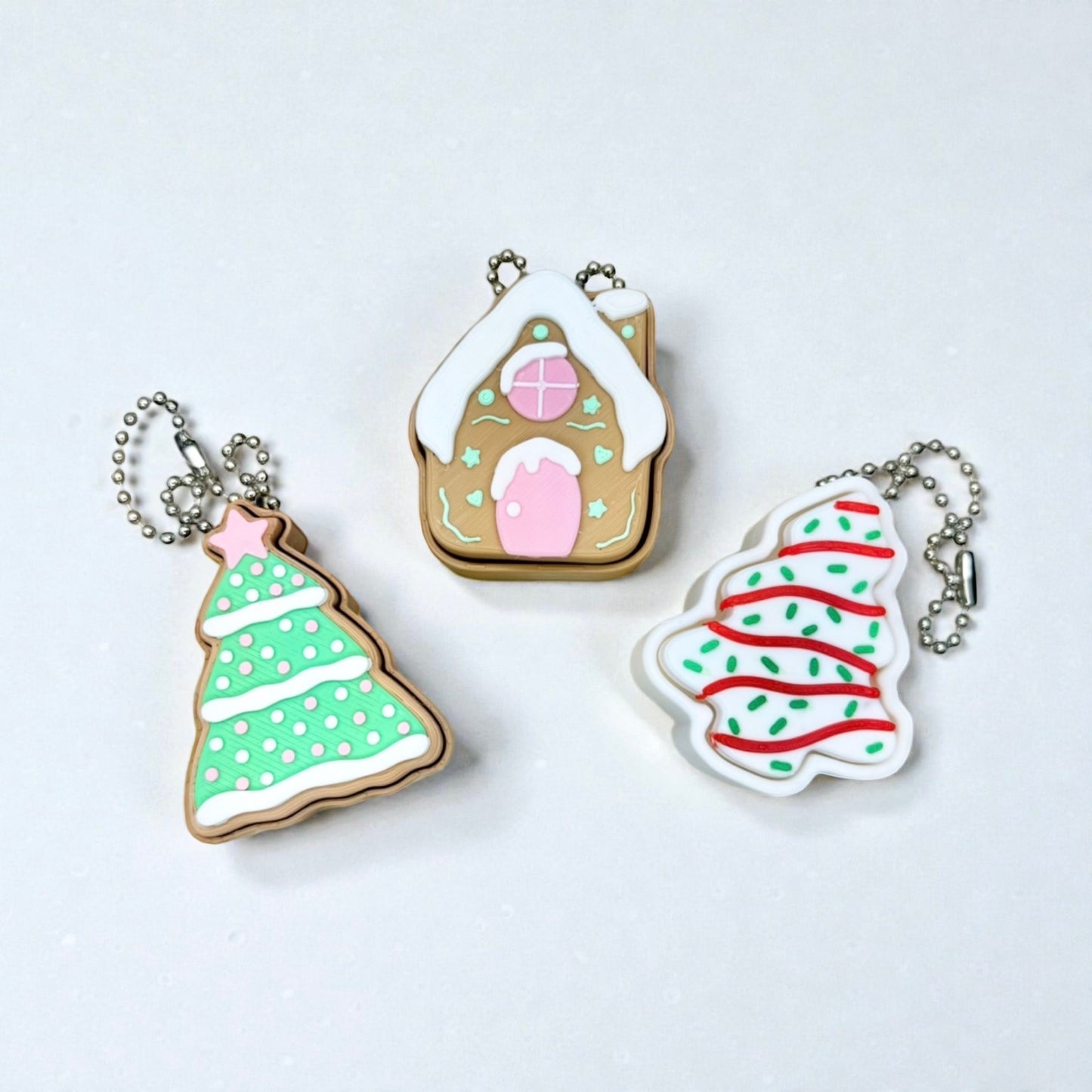 Christmas sweets Keychain Clicker ( set option)