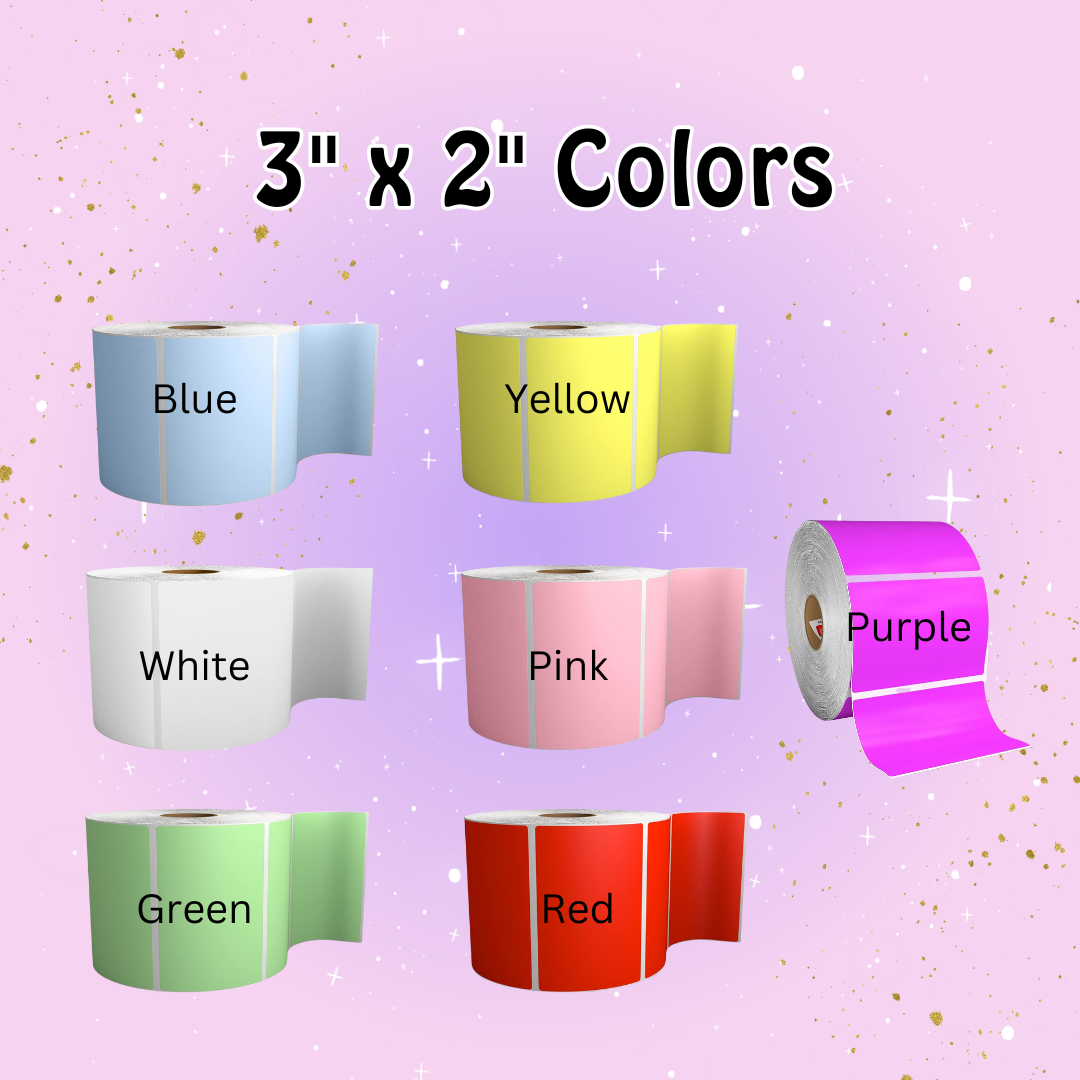 Flower Freshie Scent Label Sticker