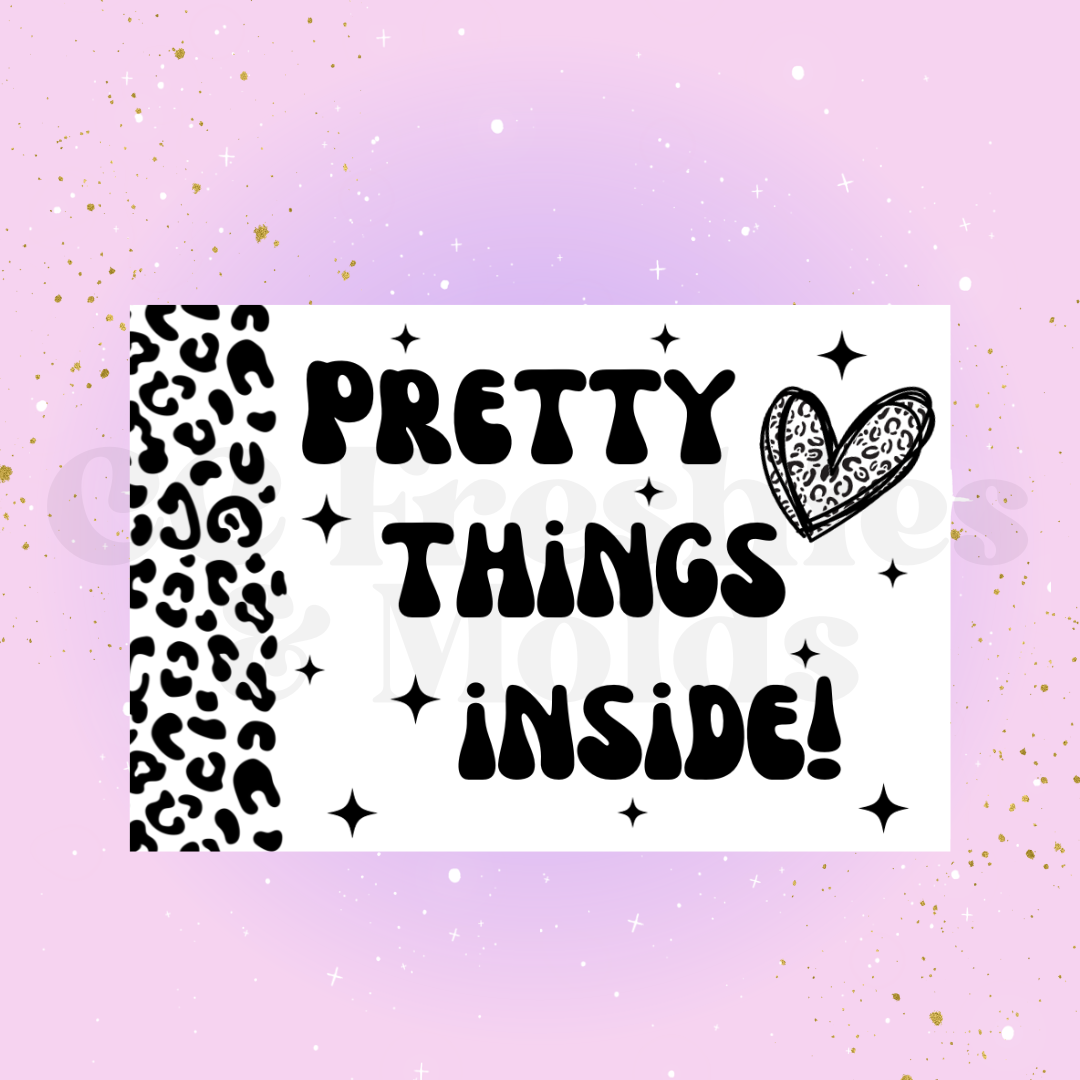 Pretty Things inside Sticker