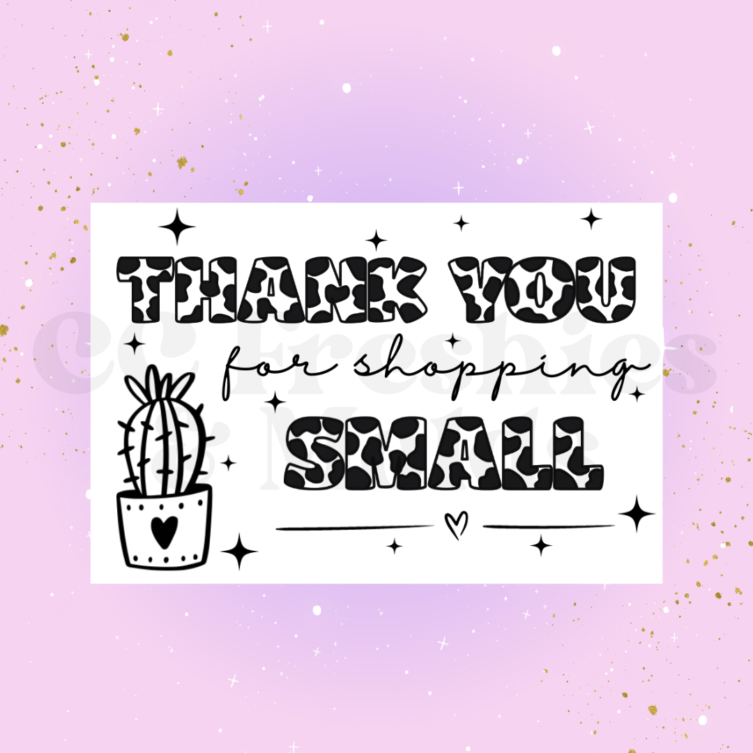 Thank you Sticker