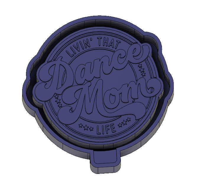 Dance Mom Freshie Mold