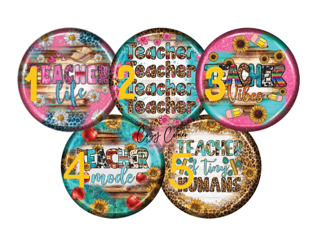 Teacher Cardstock rounds