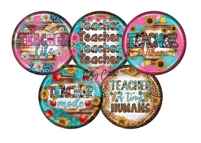 Teacher Cardstock rounds